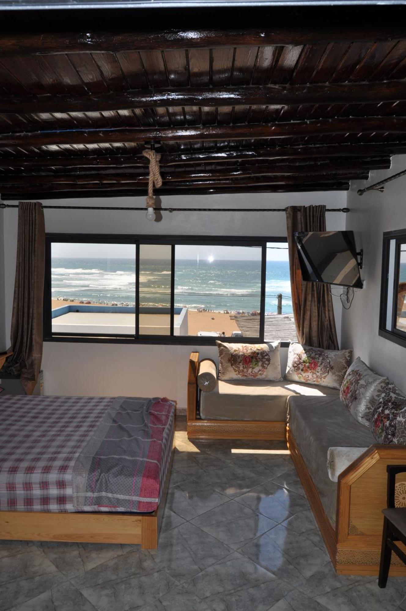 Kabano Beach Auberge Cafe Restaurant Moulay Bousselham Exteriér fotografie